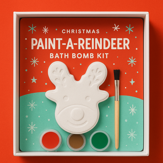 Paint-A-Reindeer Bath Bomb Kit